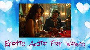 guy beats girl in poker, then intimate encounter on hotel bed