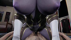 3D succubus fucks you hard in hentai uncensored