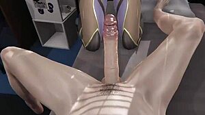 3D succubus fucks you hard in hentai uncensored