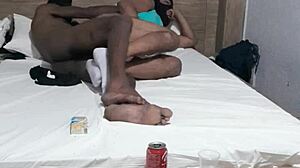 I got caught in the rain, but he ate my ass completely.