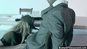 Hot Soldier Ciara Bugatti Fucks Suspect Hard In Uniform