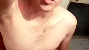 Mexican Masturbation with Big Cock