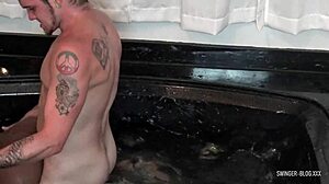 Hey, Check Out This Ebony Beauty Getting Her Pussy Drilled In A Homemade Threesome! 😍