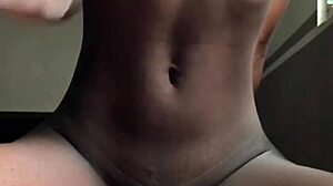 Over charged solo with vibrator and toys.