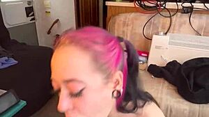 beautiful woman with big hard cock