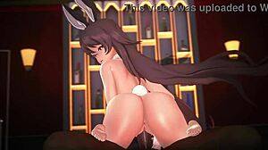 imsayaa rides cowgirl in anime compilation with big tits