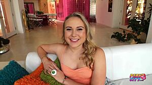 Pervcity features flexible teen Alyssa Cole in intense anal fucking scene.