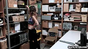 Kitty Carrera Deepthroats Lp Officer's Monster Cock Before Hardcore Fucking