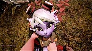 Yordle Gets ASSFUCKED In COWGIRL And DOGGYSTYLE Creampie