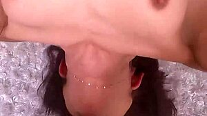 creepy pa caught me on phone draining cum out of big cock in missionary position