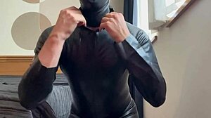 Wearing The Latex Collection Catsuit