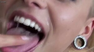 Cameron Canada explodes in deepthroat blowjob!
