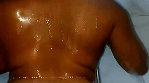 Katy Katie Stepmother Showers with Jiggling Booty and Soft Ass