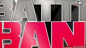 Blonde Slut Fucks Hard in Boxing Ring Match