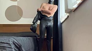 Wearing The Latex Collection Catsuit