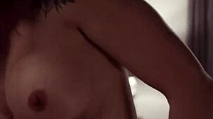 tranny casey kisses and fucks rocky emerson