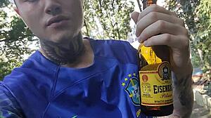 the horny pornstar dives into wet pussy licking and sucking until cum