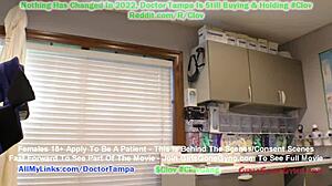 Jomfru Rina Arem defloreres af Doktor Tampa i klinisk undersøgelse