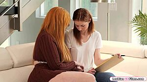 Watch Busty Milf Lick That Pussy!