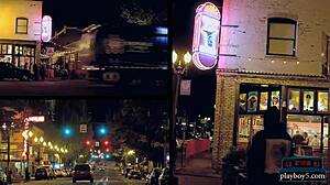 Intense femdom fetish comedy with blonde improvising