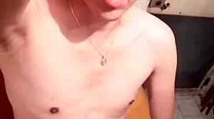 Mexican Masturbation with Big Cock