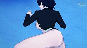 himeno invites you to sleep in her apartment with chains