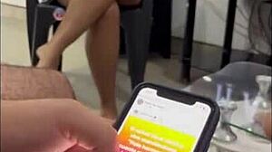 Cute universitaria seduces classmate with intense cowgirl ride