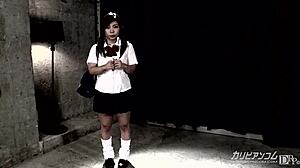 This Japanese yandere girl loves being tied up tight.