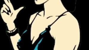 paty angel teaches anal sex class with big black cock