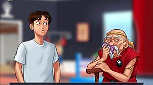 Summertime Saga 56: Big Tits and Cock in Homemade Anime Action