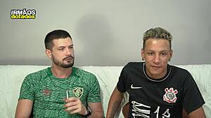 Lost the game, but scored friend's ass bareback!