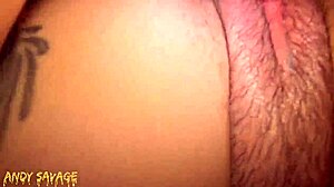 that pretty girl with tight ass gets monster cock in doggystyle, clothes ripped, cum dripping