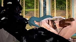 the demon king and indian warrior in 3d hentai licking huge ass and masturbating