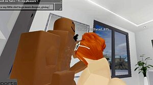 Robloxian crvenokosa snežna zečica zadovoljava tatinine potrebe