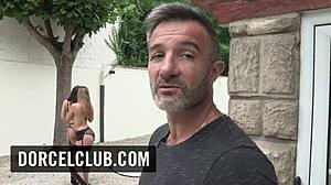 Kuliste Lana'nın iç çamaşırıyla dışarıda teslimiyet arzuları