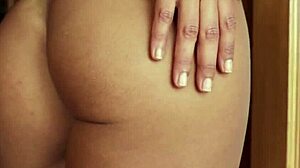 Agatha Undresses in Solo Striptease Session