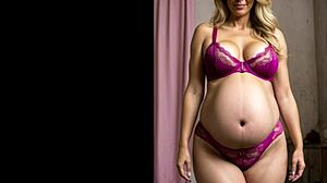 Hey, don’t mature women just crave huge cocks like this MILF bent over for a creampie?