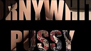 I use my big cock to clean her pussy before fucking and cumming on her big ass