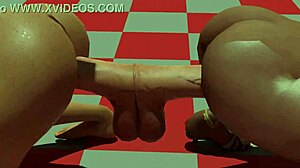 Lisa ve arkadaşı birlikte dildo sikiyor 😏💦