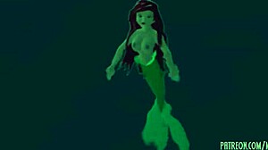 masterdan presents little mermaid in aquatica erotica