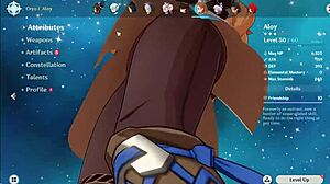 Genshin glitch zoom in without blur.