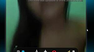 My pretty pinay girlfriend shows off on webcam with fingering