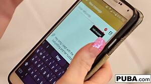 Sexy Ashlee seduced by stepdaughter Kendra! Lesbian pussy play!