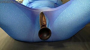 Slutty Wife Excitedly Masturbates Her Hairy Beaver!