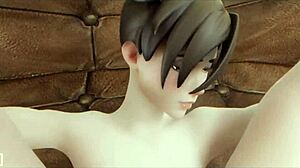 tracer pounds guy in rough hentai action