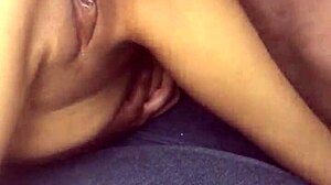 fun loving couple explores outdoor sex with fingering