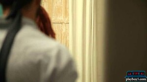 spanish redhead teen takes control with muff diving and blowjob