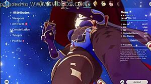 Genshin glitch zoom in without blur.