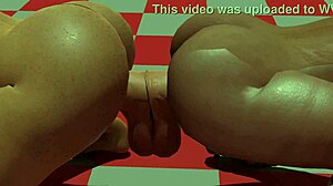 lisa and her friend playtime fucking dildo together 😏💦