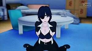 himeno invites you to sleep in her apartment with chains